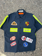 Camino’s Auto Parts Reflective Tape Work Shirt-Medium