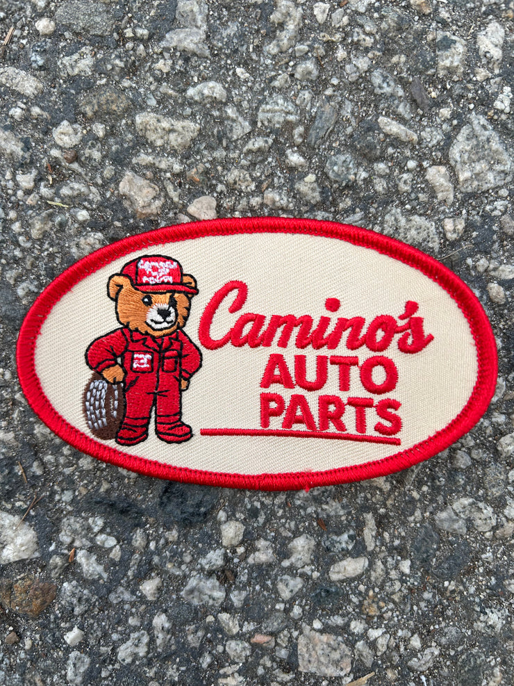 Camino’s Auto Parts Official Bear Team Member Patch