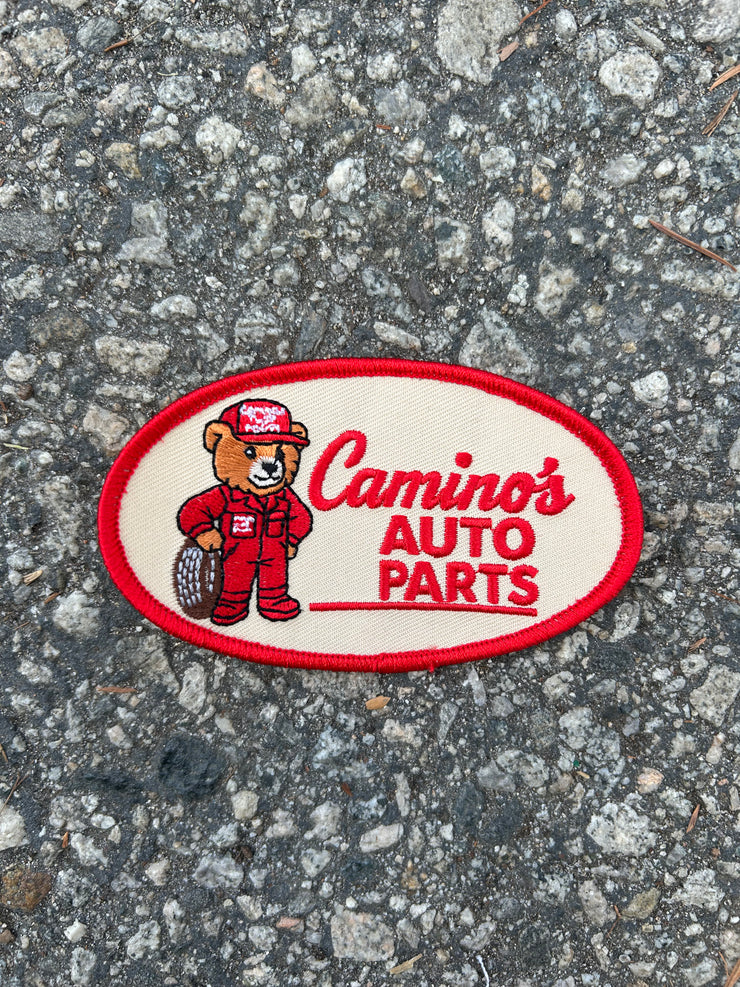 Camino’s Auto Parts Official Bear Team Member Patch